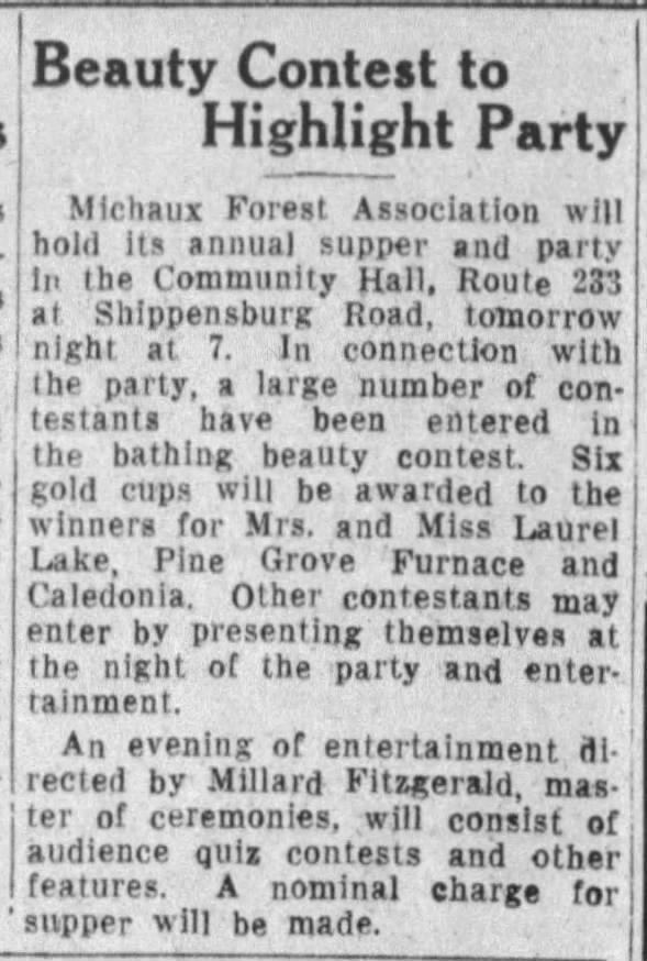 Clipping from The Sentinel